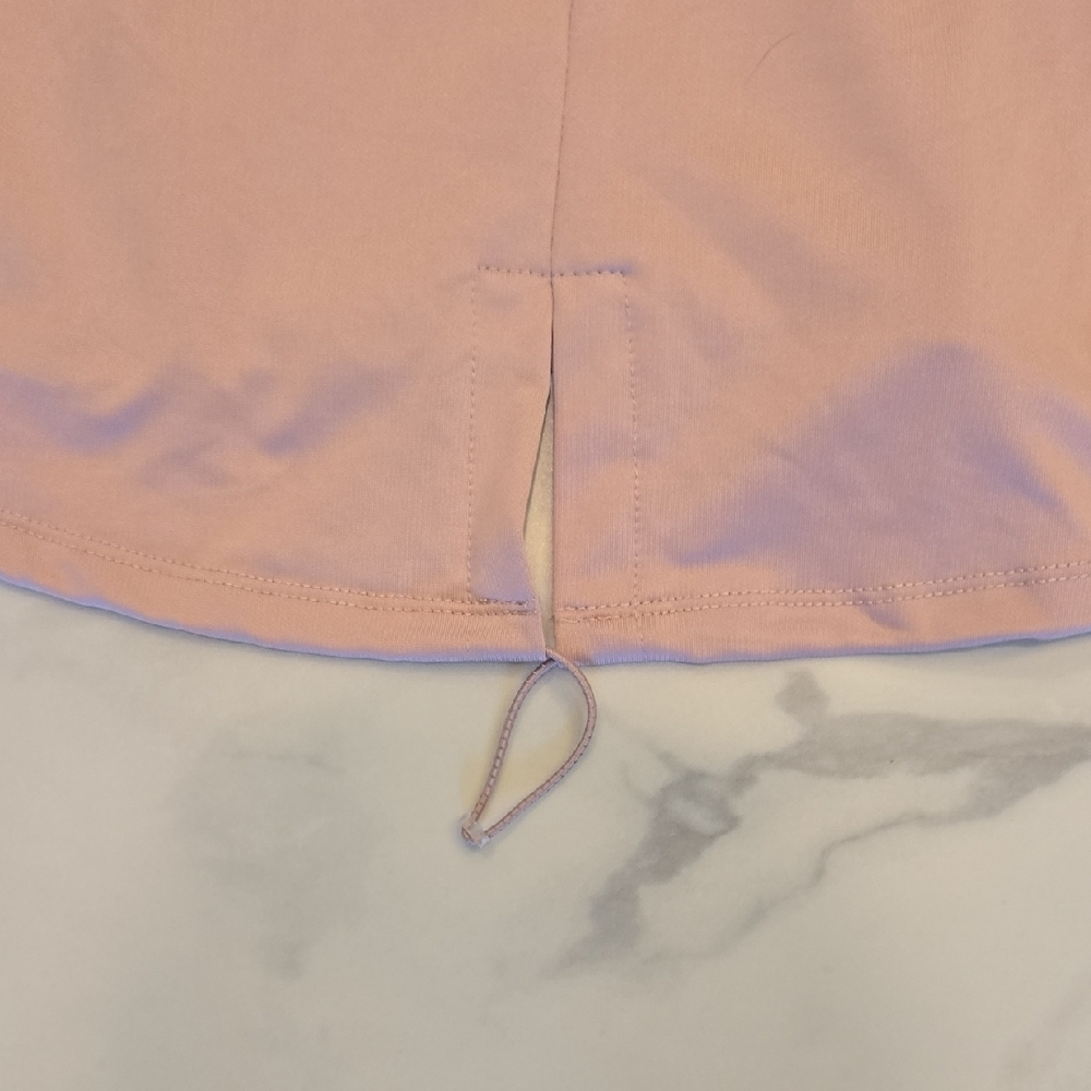Spyder Activewear Dusty Rose Top, Size L, Reflective Details, VGUC - Picture 6 of 8